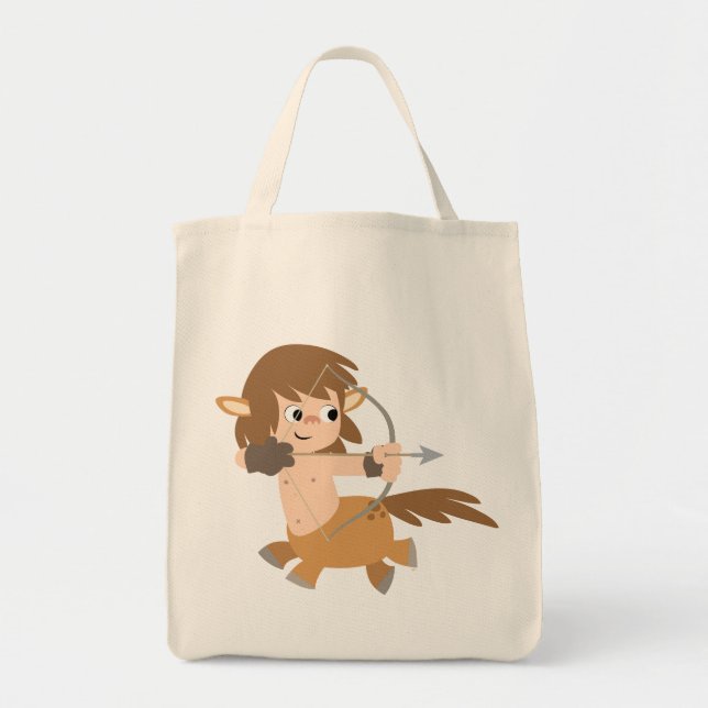 Cute Cartoon Centaur Sagittarius Bag (Front)