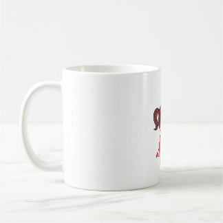 Cute Cartoon Couple Red Romantic Mug