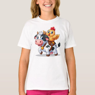 cute cartoon cow/chicken T-Shirt