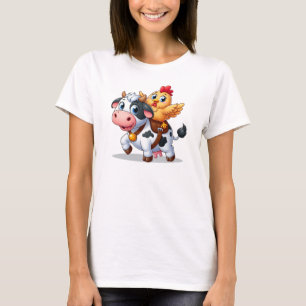 cute cartoon cow/chicken T-Shirt