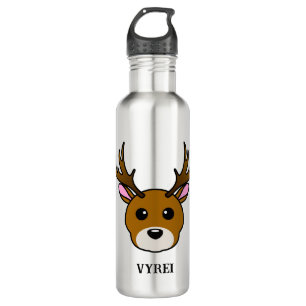 Cute Cartoon Deer 710 Ml Water Bottle