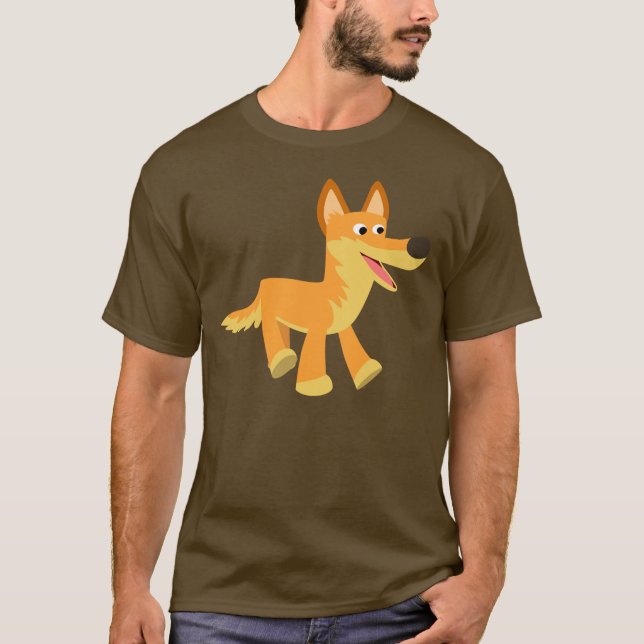 Cute Cartoon Dingo T-Shirt (Front)
