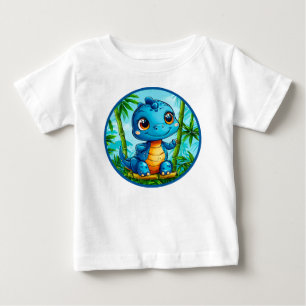 Cute cartoon dinosaur baby T-Shirt