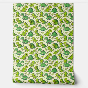 Cute cartoon dinosaurs wallpaper