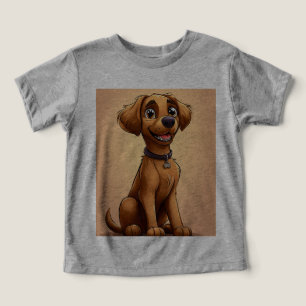 Cute cartoon dog