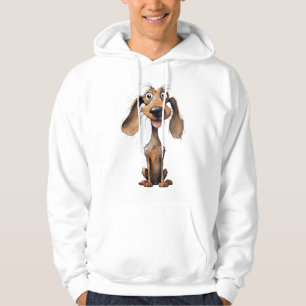 Cute Cartoon Dog Breed Art Collection  Hoodie