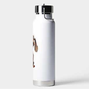 Cute Cartoon Dog Breed Art Collection Water Bottle
