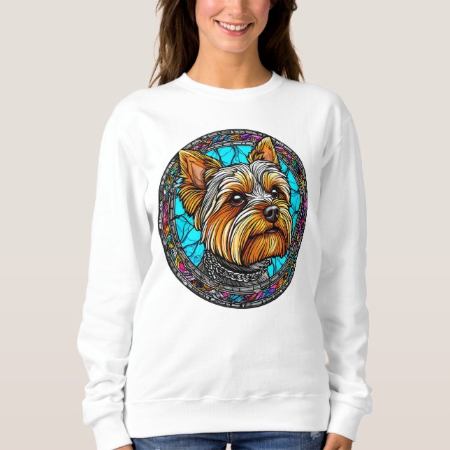 Cute Cartoon Dog Sweatshirt (Front)