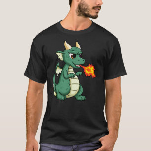 Cute Cartoon Dragon - Boys Birthday Gift Tee
