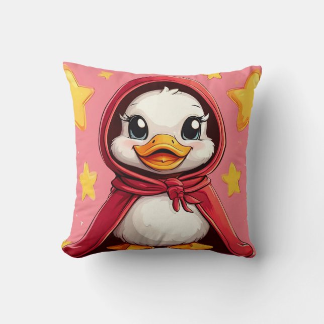 Cute cartoon duck cushion (Front)