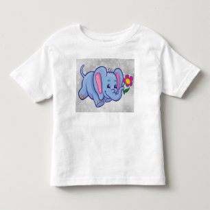 Cute cartoon elephant toddler T-Shirt