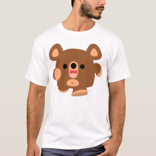 Cute Cartoon Energetic Bear Children T-shirt