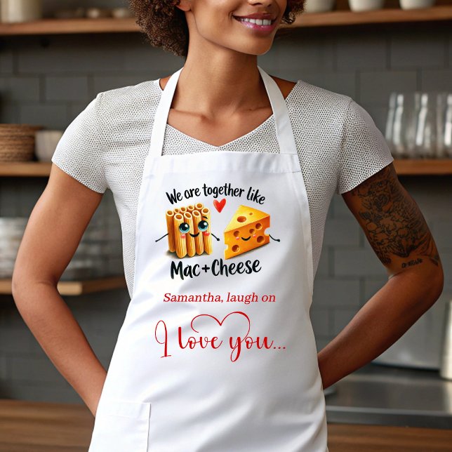 Cute Cartoon Food Custom Valentine Gift Apron (Cute Cartoon Food Custom Valentine Gift Apron)