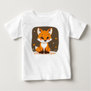 Cute cartoon fox baby T-Shirt