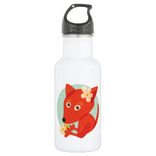 Cute Cartoon Fox Girl 532 Ml Water Bottle