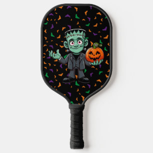 Cute, cartoon Frankenstein's monster Pickleball Paddle
