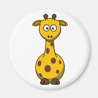 Cute Cartoon Giraffe Clipart