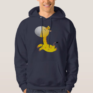 Cute Cartoon Giraffe Customisable Hoodie