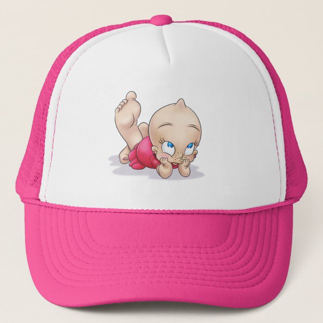 cute cartoon girl hat (Front)