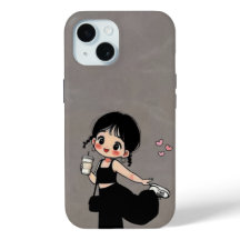 Cute Cartoon Girl Phone case
