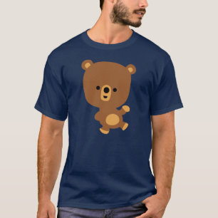 Cute Cartoon 'Good Vibe' Bear T-Shirt