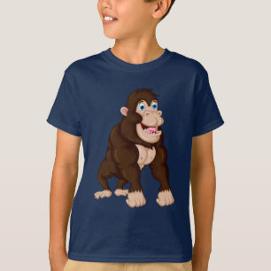 Cute Cartoon Gorilla T-Shirt