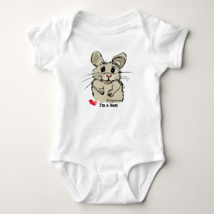 Cute Cartoon Hamster Baby Creeper
