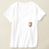 Cute Cartoon Hamster Spinning in Office Chair with