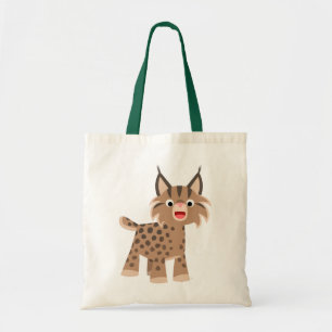 Cute Cartoon Happy Lynx Bag