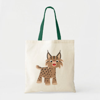 Cute Cartoon Happy Lynx Bag