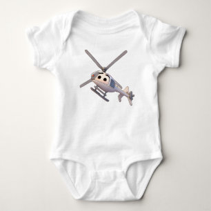 Cute Cartoon Helicopter Infant Baby Bodysuit