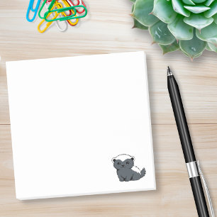 Cute Cartoon Honey Badger Post-it Notes