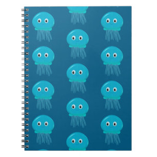 Cute Cartoon Jellyfish Notebook