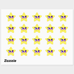 Cute Cartoon Kawaii Good Little Star Sticker