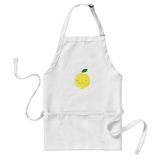 Cute Cartoon Lemon Standard Apron (Front)
