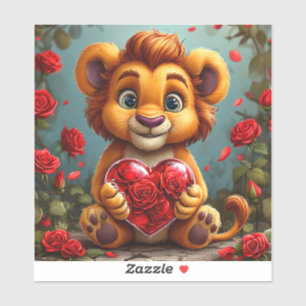 Cute Cartoon Lion