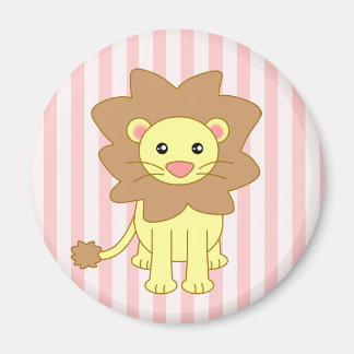 Cute Cartoon Lion Magnet