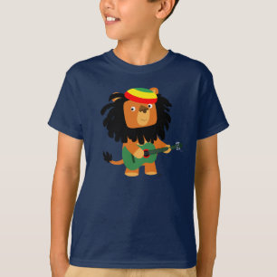 Cute Cartoon Lion of Zion Children T-shirt