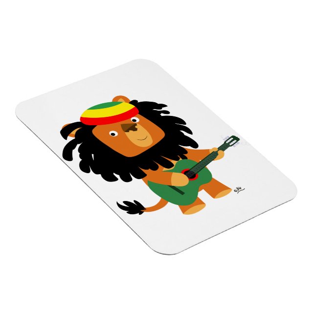 Cute Cartoon Lion of Zion Flexible Magnet (Right Side)