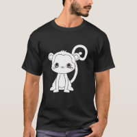 Cute Cartoon Monkey 