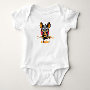 Cute Cartoon Mouse Baby Bodysuit