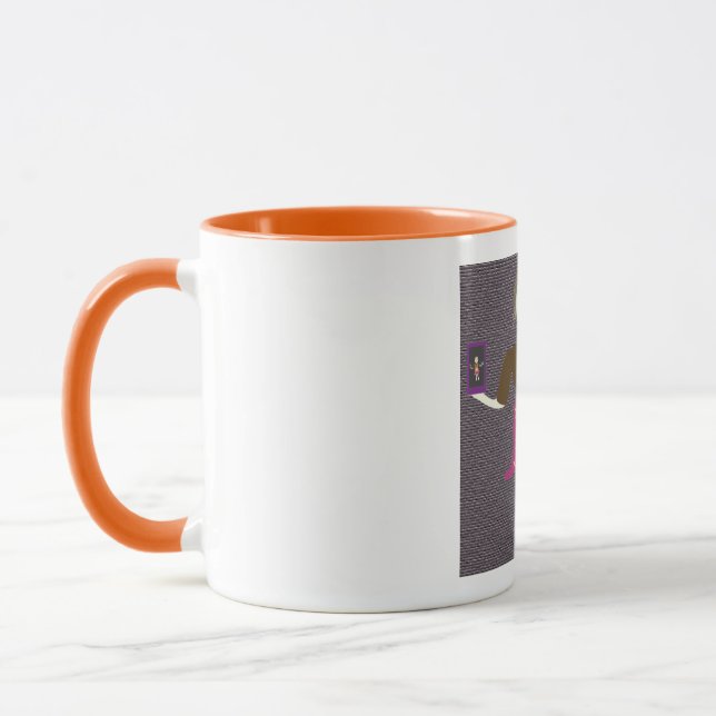cute cartoon mug (Left)