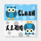 Cute Cartoon Owl Clean / Dirty Dishwasher Magnet