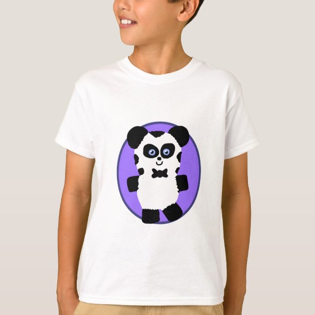 Cute Cartoon Panda Shirt (Front)