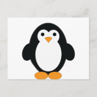 Cute Cartoon Penguin