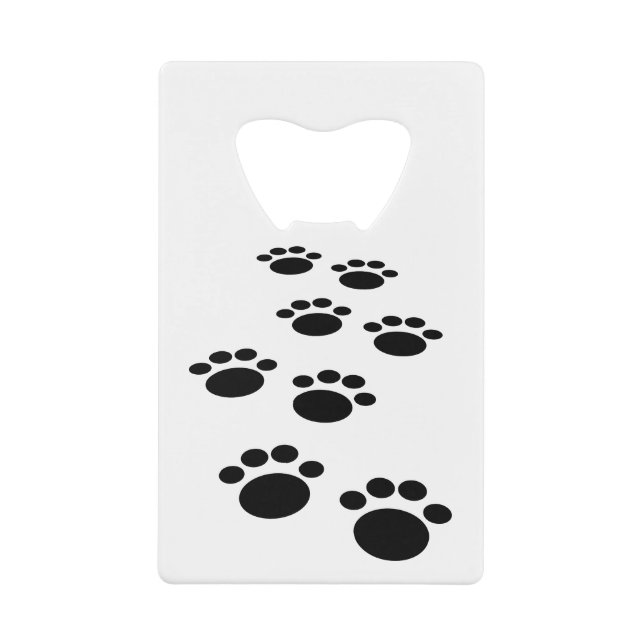 Cute Cartoon Pet Paw Trail (Front)