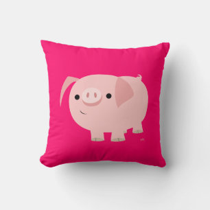 Cute Cartoon Pig Pillow