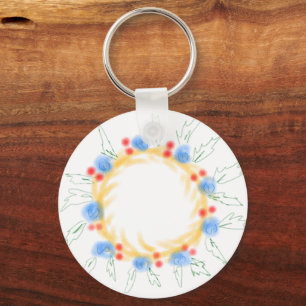 CUTE CARTOON PINK GENONE KEY RING