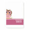 Cute Cartoon Pink Owl Personalised