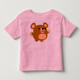 Cute Cartoon Playful Bear Children T-Shirt